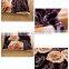 China Factory 4 Piece Rose Print Flannel Bedding Set
