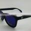 hot sale UV400 CE FDA custom logo promotion sunglasses frog black frame mirror lenses sunglasses DLC9003