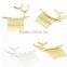 Fashion Hair Comb Gold Silver Plated Antler Hair Clips Women Hair Accessories