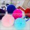 China Supplier Factory wholesale Genuine Rex Rabbit Fur Colorful Pompom Keychain