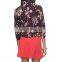 CHEFON Cropped Floral Blazer CFB009