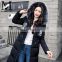 Winter Fashion Design Fur Hooded Down Coat for Woman New Design Fur Trimmed Down Coats