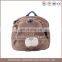 YK HACCP wholesale cute 45cm gray handmade PLUSH BACKPACK for kids