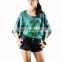 NAPAT Wild Neck Wild Sleeve Casual Woman Top