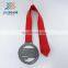 die casting grappling games champion custom metal medal with ribbon