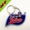 High quality plastic keychain / custom rubber keychain