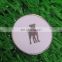 Lamb shape metal enamel wholesale golf ball marker custom