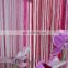 Rainbow string curtain with multi-color