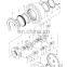 ZX670 Travel Motor ZX670 Final Drive Excavator ZX670 Travel Device