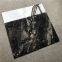 High quality black design marble flooring 800x800 porcelain full polished glazed tiles