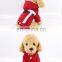 Wholesale Clothes Pet dog cat puppy corduroy coat with rope buckle