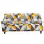 100% Spandex plant printed sofa cover modern elastic non-slip couch and sofa covers