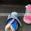 Custom Brand FBA Service 4 Colors Thick Bottom Canvas Pet Shoes Waterproof for Dogs