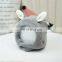 Wholesale rabbit ears autumn and winter knitted warm pet hat for large dog