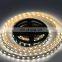 Dual color white adjustable 3527+5050 Double color led strip light