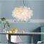 Modern interior decorative chandelier floating cloud lamp led pendant light