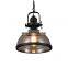 Vintage Industrial black modern banquet hall glass pendant lamp