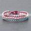 Bulk fashion jewelry china	costume bead bracelet XE09-0205
