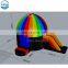 Commercial grade inflatable disco dome bouncer slide,music pony inflatable bouncer house