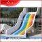 Aqua Park Equipment Fiberglass Open Spiral Water Flume Slide