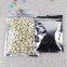 100 pieces of transparent silver to seal sealing seal polyester film bag x14 8.5 cm (3.3 x5.5 inches) used in aluminum foil zipper heat sealing packaging plastic valve lock zipper lock bulk food storage candy aluminum foil bag