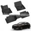 Bulk Sale Durable All Weather Waterproof  4 Pcs Black Rubber Tpe Car Floor Mats For Mazda 3 Angkesila 2020