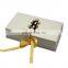 High Quality Recycled Packaging Paper Printed Magnetic Closure Gift Apparel Boxes With Ribbon
