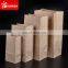 Brown kraft wax coated paper food packaging bag