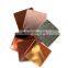 Rose gold mirror etching Color Stainless steel Decorate sheet 304 Stainless steel sheet for elevator decorative