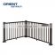 Aluminum railing design for balcony china prices outdoor veranda composite deck system