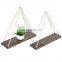 Modern style Fashion Designed Kitchen Rustic Wood Wall Floating Shelf