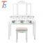 Vanity Table Top Dressing Mirror Drawer Bedroom Dresser Home Center