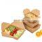 Wholesale kraft paper takeout fast food packaging lunch container