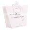 Custom Fashion Your Own Logo Print Cosmetics Luxury Gift Shopping Paper Bags With Button
