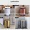 home and kitchen stainless steel 12 Liters garbage can soft close kitchen bin