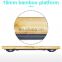 Bamboo surface Weight Body Fat Digital Bathroom Scale