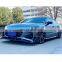 Автомобильные аксессуары и запчасти для Audi A7 C8 2018 2019 2020 2021 2022 с обновленным решеткой радиатора RS7, бампером, боковыми юбками и задним диффузором