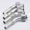 Newest Stainless Steel Pipe Fittings Threaded Joints Hydraulic Tube To Tube Fittings