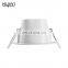 HUAYI New Upgraded Plastic 3W 5W 9W Indoor IP20 Commercial Ceiling Office Hotel Recessed LED Downlight