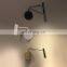 Minimalist LED Wall Lamp Nordic Telescopic Foldable Wall Lights Eye Rrotection LED Reading Light For Living Room