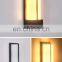 Outdoor Indoor Wall Light Sconce Matte Black Modern Wall Mount Lamps Fixtures IP65 Waterproof