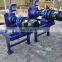 6m conveyor pipe cow dung dryer goat chicken manure dewatering and processing machine with 1m discharge