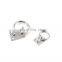 JRSGS Customized High Quality 304/316 Stainless Steel Marine grade hardware Square Eye Plate With Ring