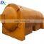 Horizontal air flow continuous biochar wood charcoal kiln