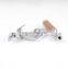 High Quality Barber Vintage Stainless Steel Men Shaving Razor Chrome Wooden Handle Double Edge Safety Razor