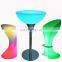 Led Glow Waterproof Bar Table Glowing Cocktail Event Party Wedding Led Bar Tables and Chairs