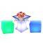 illuminated led cube seat led cube lighting up chair disco led table hookah vip seating
