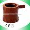 TAIZHOU FACTORY HIGH QUALITY PPH FITTING ELBOW WITH BRASS