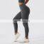 Winter Warm Fleece Yoga Fitness Leggings With Pockets Tiktok Curved Stitching Sports Pants