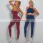 New Women 2/3/5/6PCS Seamless Yoga Set Workout Sportswear Gym Clothing Fitness High Quatiy High Elasetic Gym Sports Suits